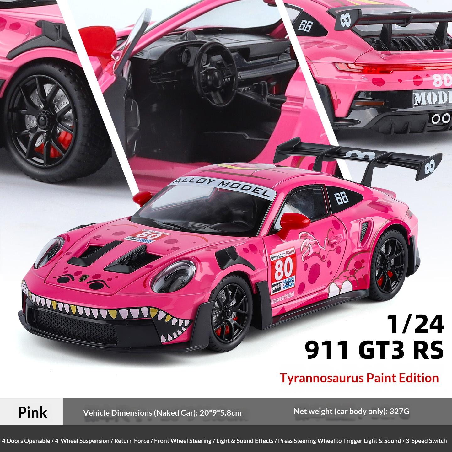 Simulated 1/24 Metal Die-Cast 911 GT3
