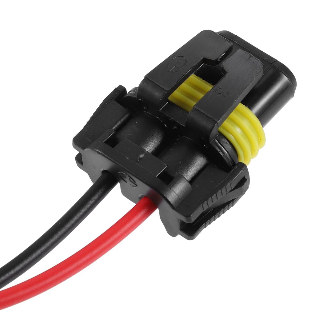 uxcell 2pcs Car Bulb Socket Adapter Wire Harness Plug for Headlight Fog Lights 9005 HB3 H10 9006 HB4
