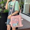 Girl Clear Pocket Large Itabag Japanese Ulzzang Nylon Single Shoulder Crossbody Bags Gift For Friends Women's Handbag Pain bag