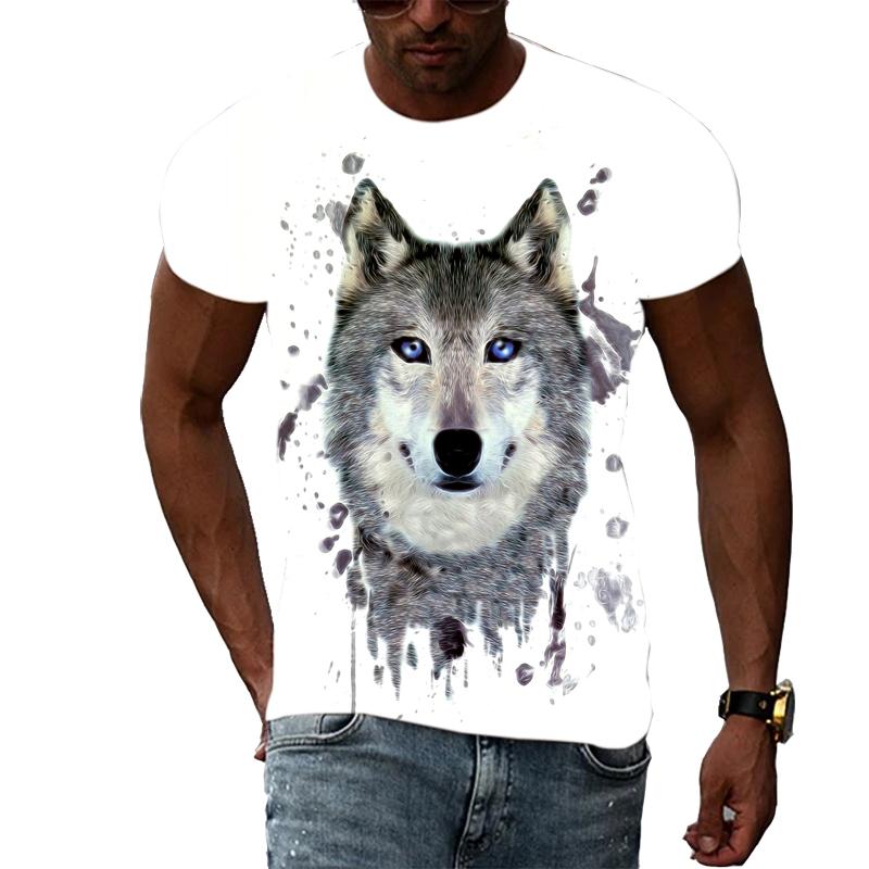 JIFENLI 3D Druck T-Shirt - Tier Motive Für Männer & Frauen