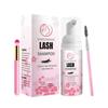 Non-Irritating Eyelash Extension Cleanser Safe Lash Foam Shampoo  for Salon and Home Use
