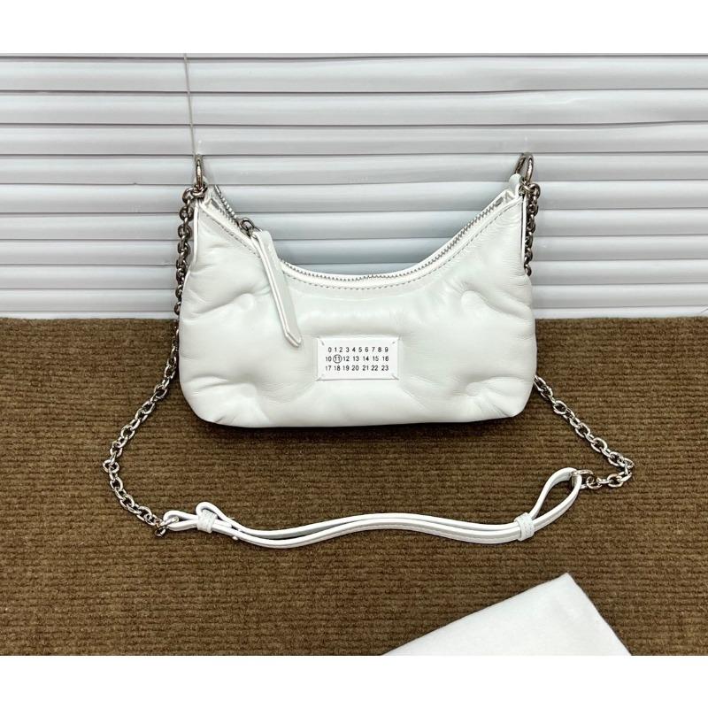 

Niche Мини Сумочка Подмышки Сумка Цепь Овчины Сумка На Плечо Женщина белый