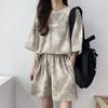 Plus-Size Women's Summer Sportswear Set 2025 - Lightweight Top and Shorts Two-Piece Casual Set
