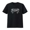 Herren Tsjuder True Norwegian Black Metal T-Shirt Große Größe Kräftiges Design Perfekt für Fans vintage Gewaschen Weich Stilvoll Grafik
