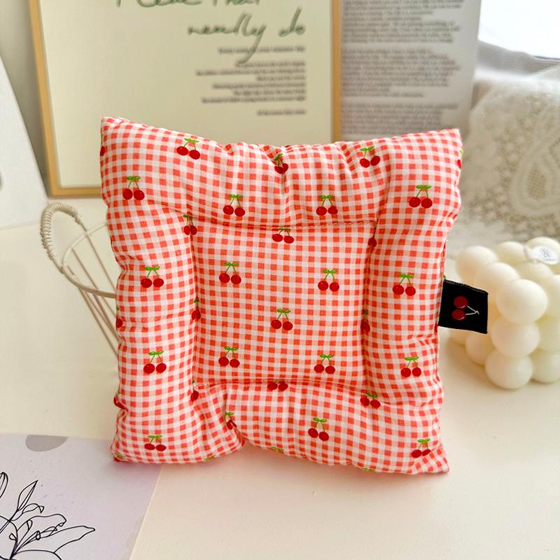 1ks látková mřížka kuchyňské doplňky bavlněná podložka na pohár fotografické rekvizity ručně vyrobená podložka na stůl třešňový vzor domácí dekorace šperky displej