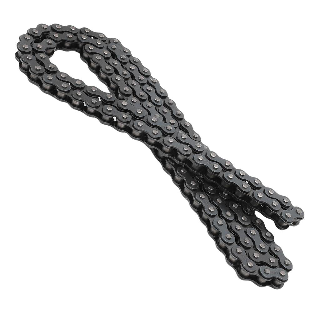 415 Chain, Heavy Duty Go Kart Off-Road Bike Drive Chain 130 Link Metal Chain