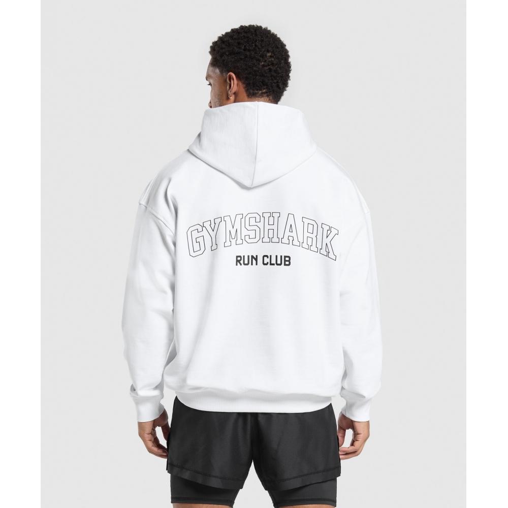 

Gymshark Gsrc Hoodie White A2b8t Wb57 XS