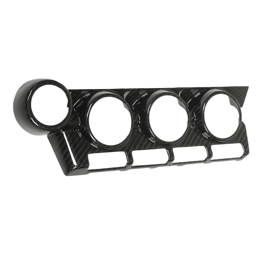 AC Control Panel Trim Cover Dry Carbon   Dashboard   Condition   Button Panel Frame Decal for GR86 2022+