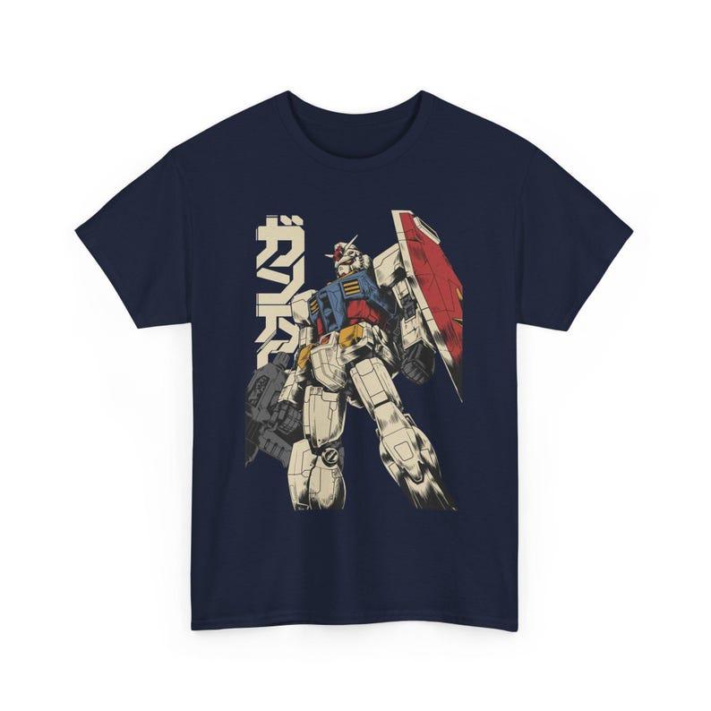 Neues Heißes Angebot Mobile Suit Gundam Anime Grafik T-Shirt Herren Damen Hip Hop Streetwear Übergroßes T-Shirt Lässig Locker Rundhals Sommer Oberteile
