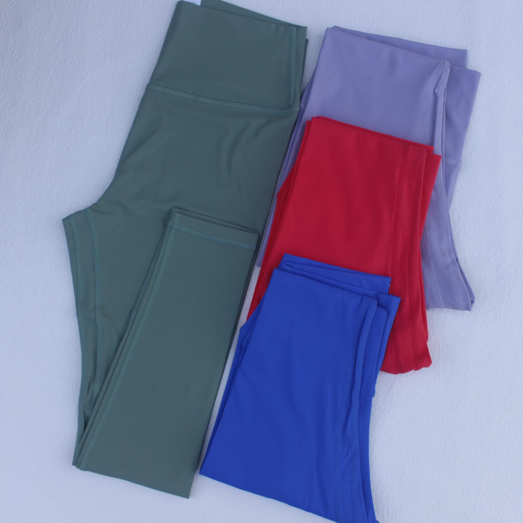 

LULU Women s High-Waist Yoga Leggings with Pocket for Long-Leg Look 6