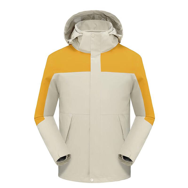 Teluoman Unisex 3-in-1 Waterproof Outdoor Jacket