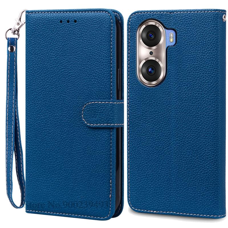 For Honor 60 Pro Case Honor 60 Case Silicone Soft Leather Flip Case For Honor 60 Pro Wallet Cover Phone Fundas Coque