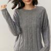 Qinghe 100% Pure Cashmere Women's Sweater - Ultra Soft Luxury Winter Pullover
