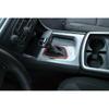 Center Console Gear Shifter Cover Trim Decor for Dodge Charger 2015+Red Carbon