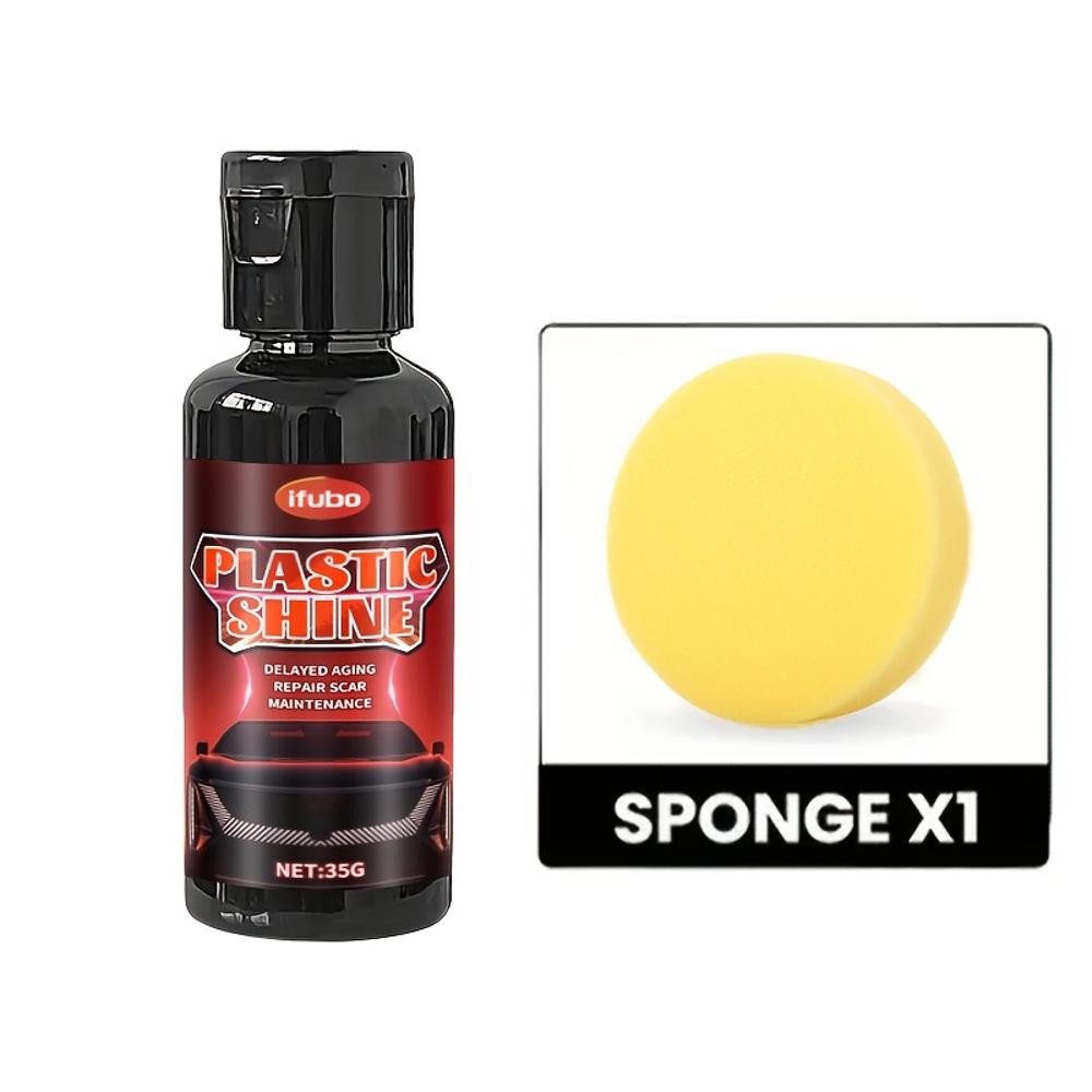 

Воск для восстановления салона автомобиля - Удалитель царапин и восстановитель блеска, формула быстрого нанесения, не требующая смывания, долговечный блеск для пластмассы