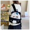 Large Capacity Bear Plush Schoolbag Adjustable Straps Animal Shoulder Bag  Lady
