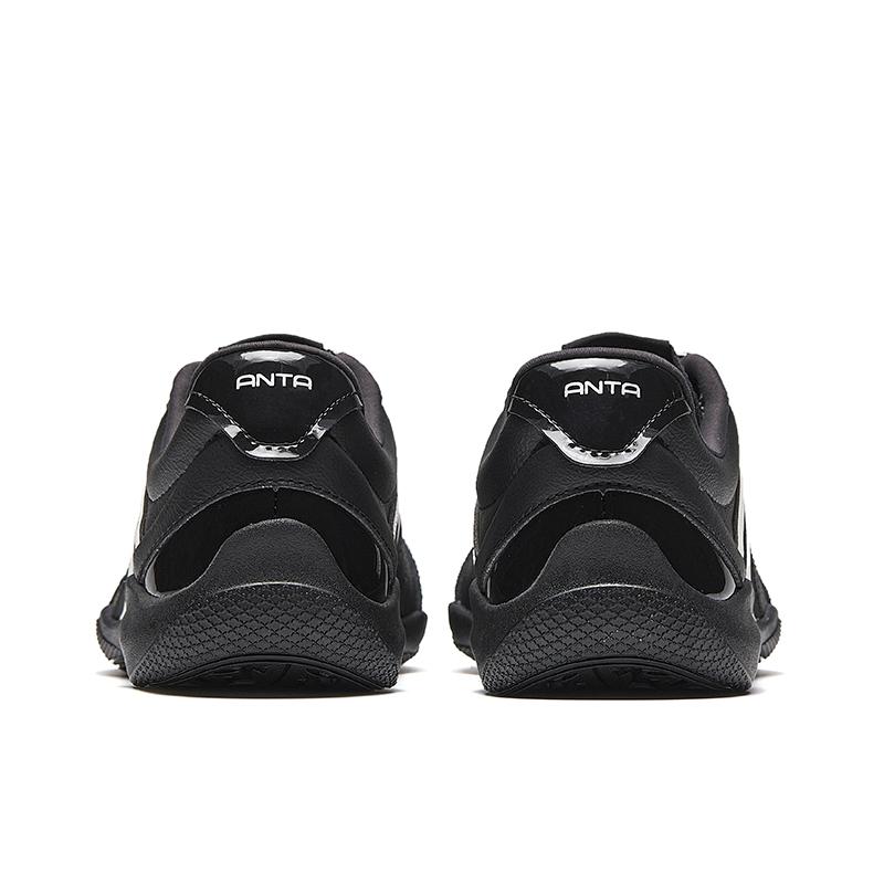 Anta Keli Comfortable Retro Wrap Durable Low-Top Training Shoes Women Sneaker Basic-Black Ivory-White Metallic-Titanium 122548886-3