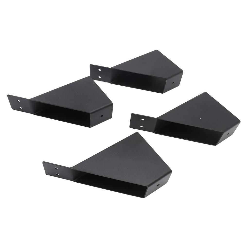 4Pcs Pergola Bracket Galvanized Drainage Hole Design 45 Degree Angle Pergola Reinforcing Bracket