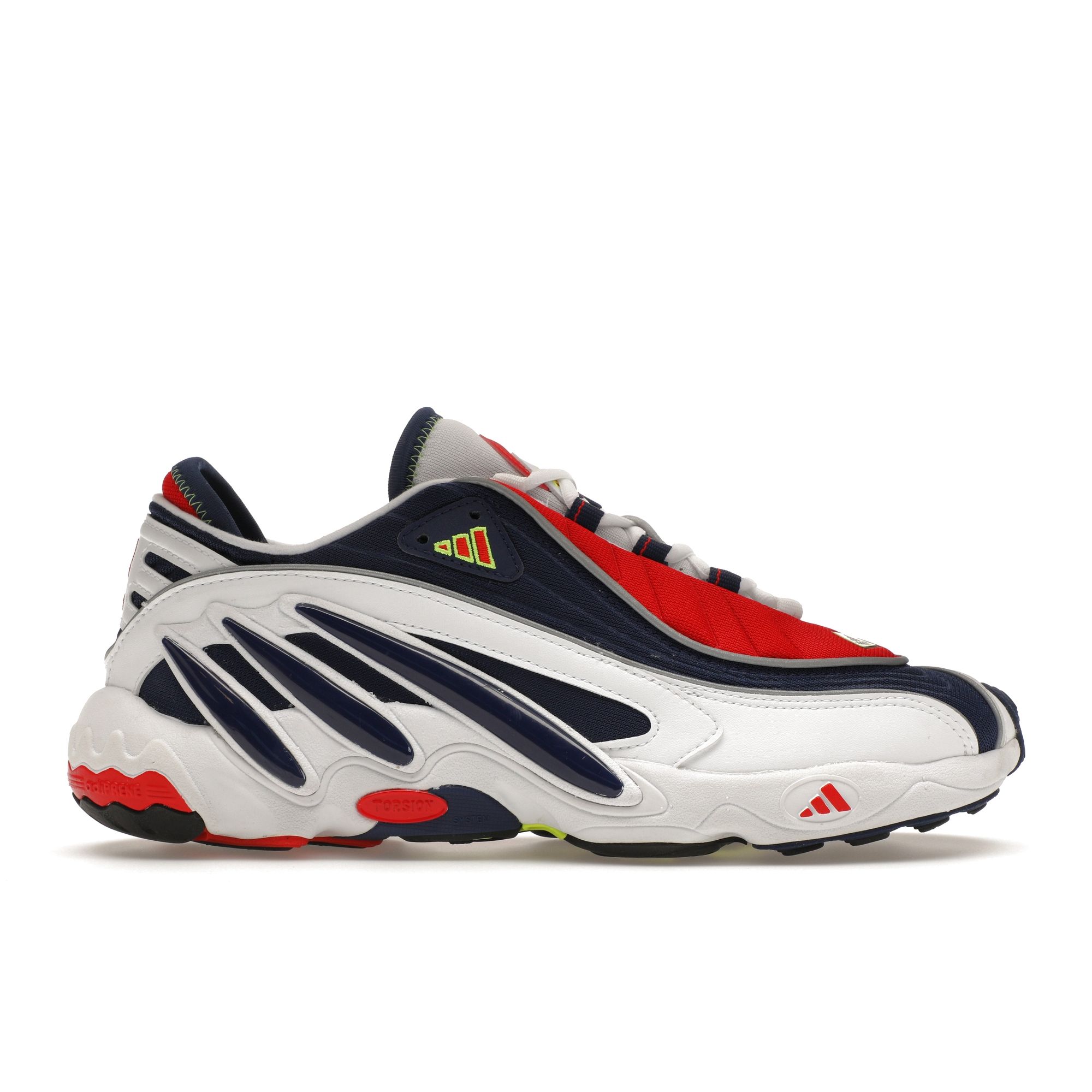 

Adidas EQT Solution Темно-синие кроссовки унисекс Бело-солнечно-желтые FV3910