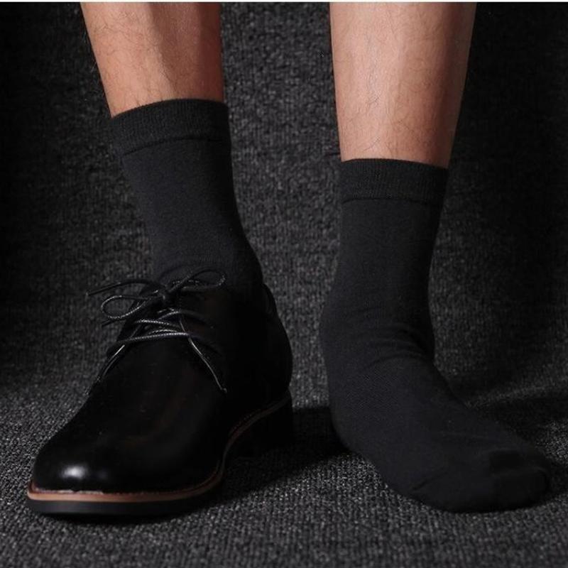 1/5/10 Paar Herrensocken Lässig Business Mittel Atmungsaktiv Männlich Crew Socks