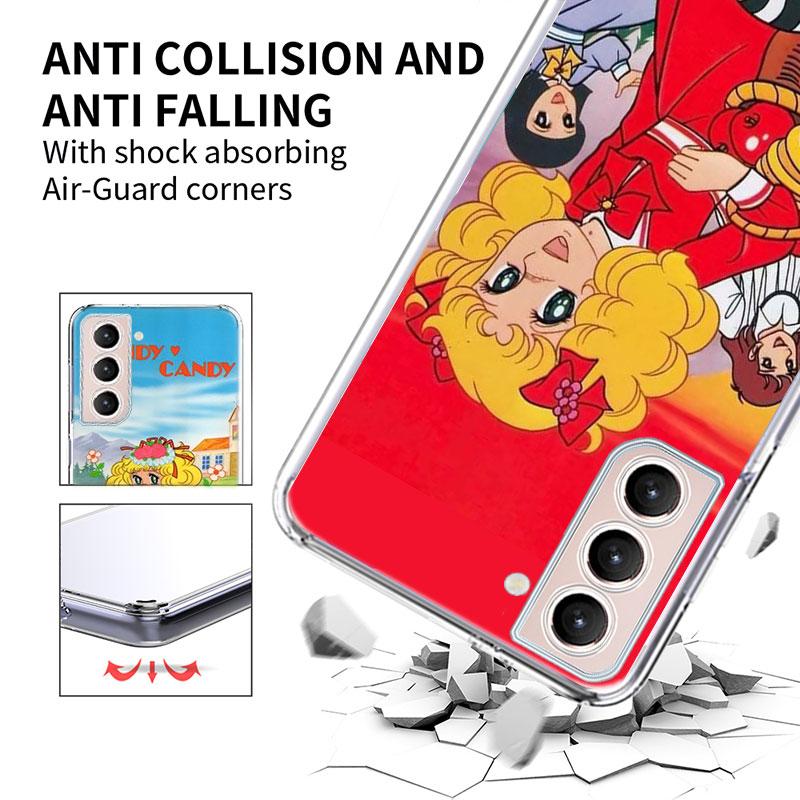 Anime Candy Candy Phone Case For Samsung A17 A56 A36 A26 A16 A55 A35 A25 A15 A05S Galaxy A71 A51 A41 A31 A21S A70 A50 A40 A30 A2