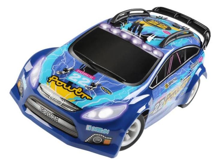 

Hi-Tec WL 128 4WD Mini Rally Car FORCE 22, Official Japanese Product, RC Off-Road, Electric, Painted, Fully Assembled, RTR, 30kmh Speed, LED Lights,