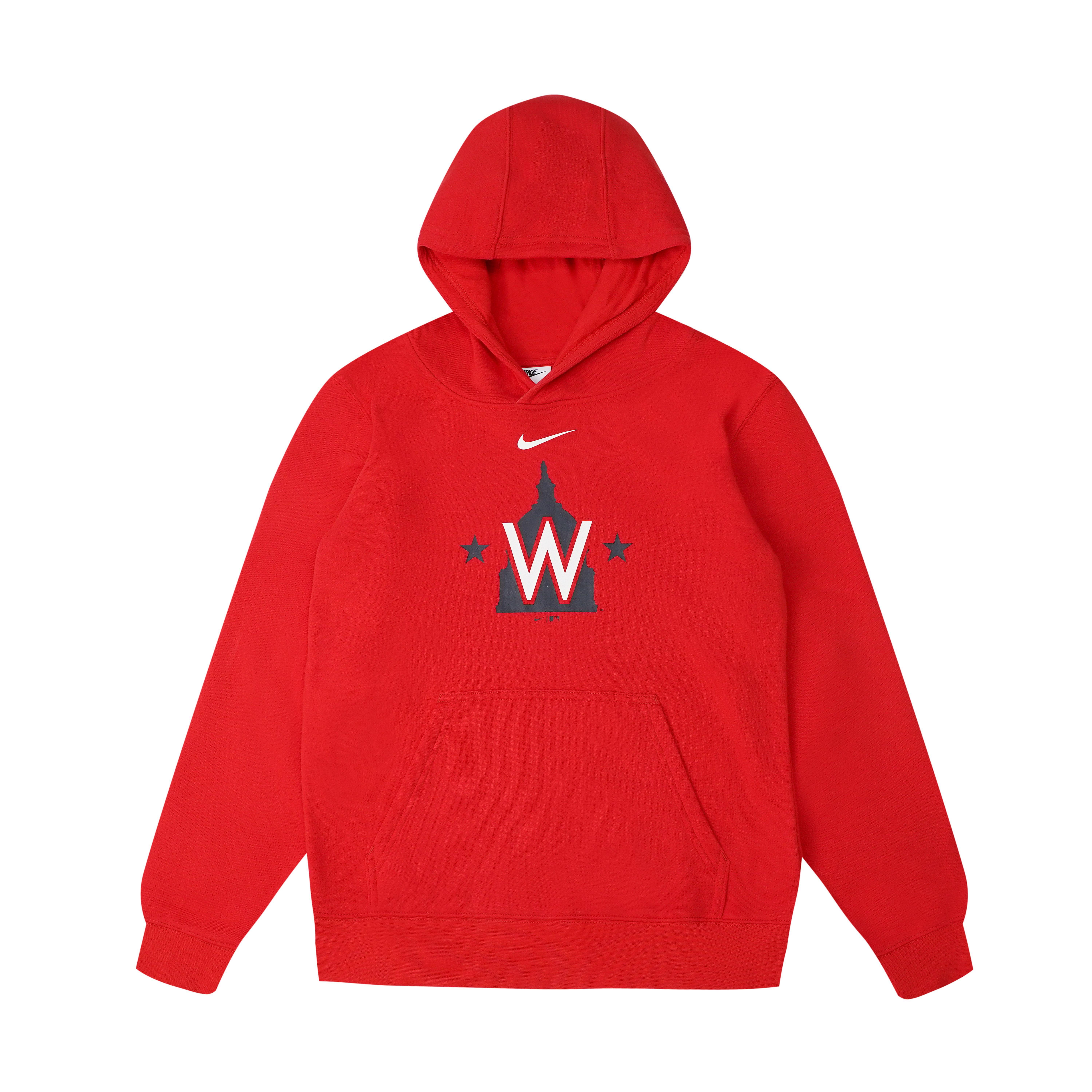 

Nike Флисовое худи Удобное Стильное Детское худи Красное 3Z3B7SBHC S