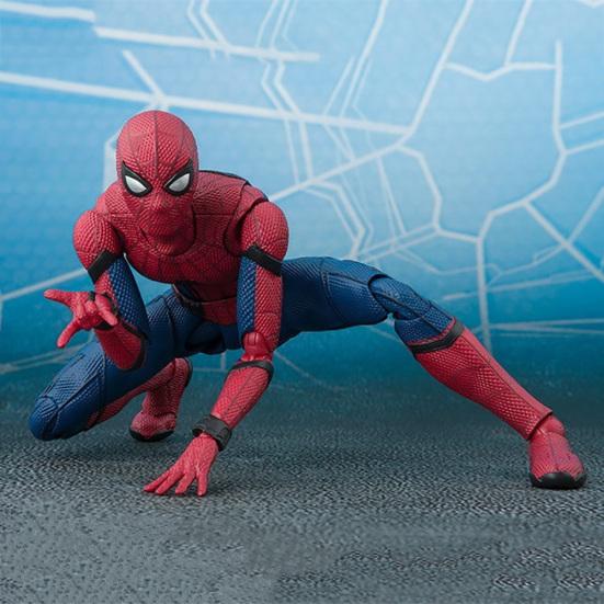 15cm Spiderman Superheld Puppe Bewegliche Actionfigur Kinderspielzeug Sammlung Geschenk