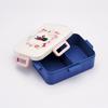Studio Ghibli Bento Made In Studio Delivery French Style Set Box, 1-Tier, Microwave-Safe, 4-Point Lock, Japan, 650ml, Antibacterial, Ghibli, Kiki's