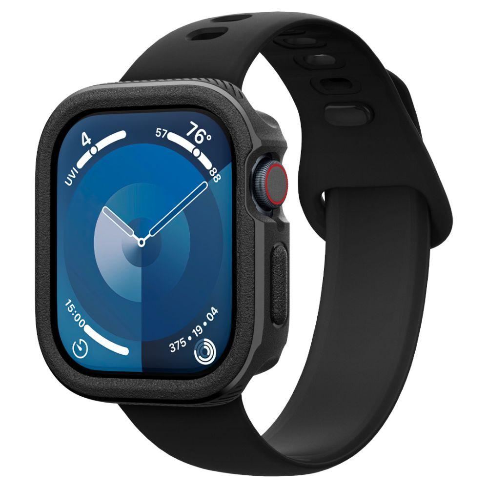 Caseology Vault Apple Watch 10 (46 mm) Mattschwarz