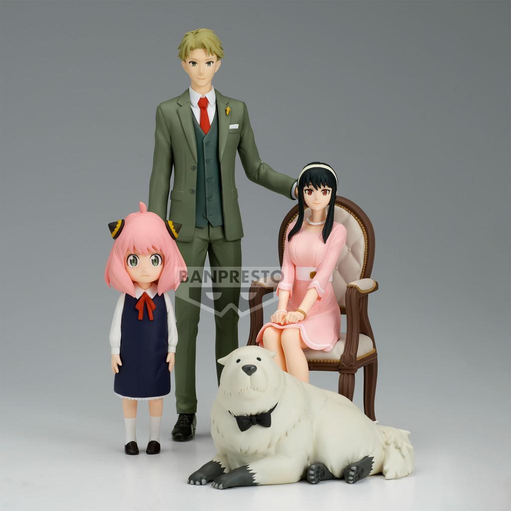 BANPRESTO SPY×FAMILY Family Photo Figures Anya Forger & Bond Forger