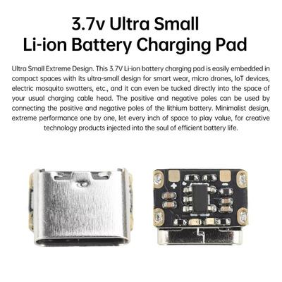 5Pcs Dc4.2V Mini Lithium Battery Charging Board Module Constant Current/Constant Voltage Charging Power Board Protection Type-C