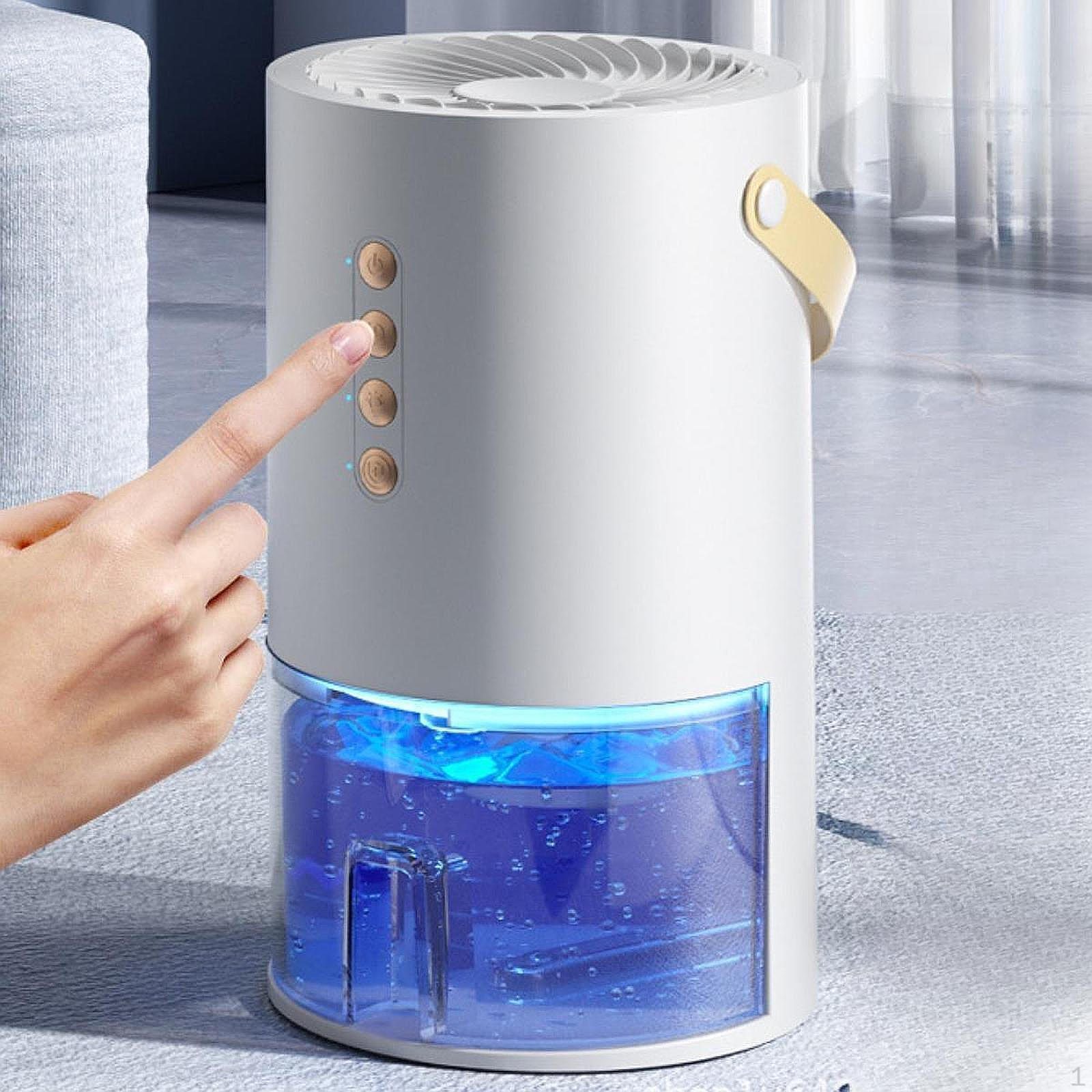 

Поглинач вологи повітря Компактний Електричний Міні для Підвалу Ванної Кімнати Будинку на колесах білий білий