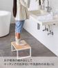 Yamazaki Step W40 x D28 x Tower Step Suitable for Children and Model 5158 Stool, White, Approx. H20cm, Stool, Adults,