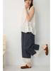 Spring/Summer Japanese Sweet Loose Lace Vest - Age-Reducing, Irregular Embroidery, Casual & Versatile Women's Top