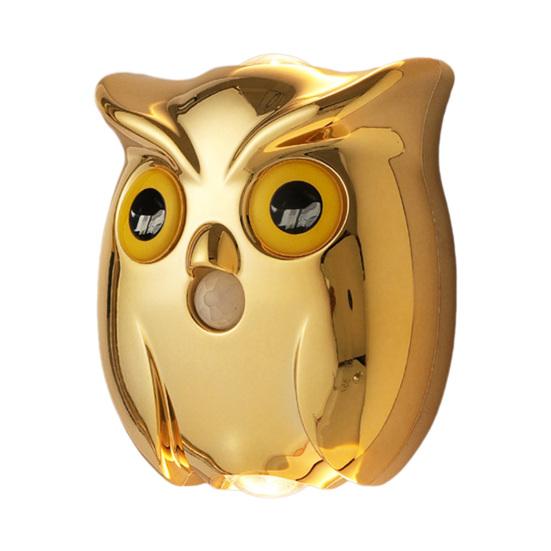Owl Wall Lamp Rechargeable Motion Sensor Light with Dual-Glow Up And Down Soft Lighting Magnetic No-Drill