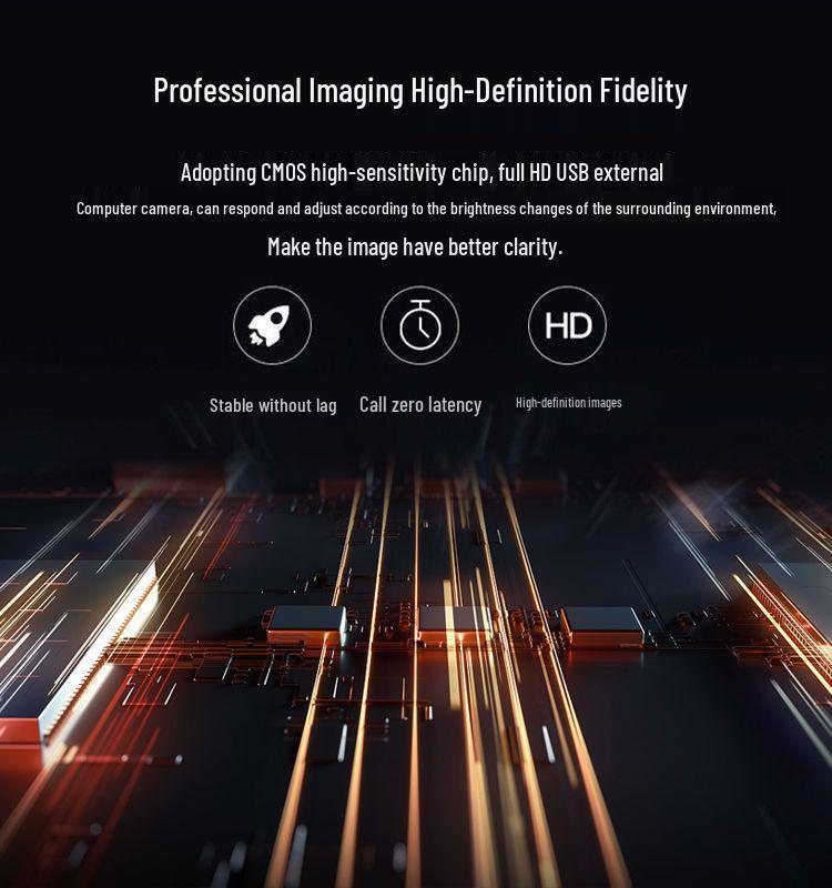 4K USB Desktop Camera & Microphone for Streaming, Online Classes & Meetings