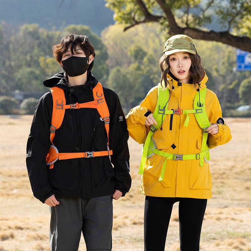 Schoolbag Outdoor Sports Mountaineering Bag Men's and Women's Large Capacity Lightweight Hiking Bag Fashion Trend Camping Riding Backpack
