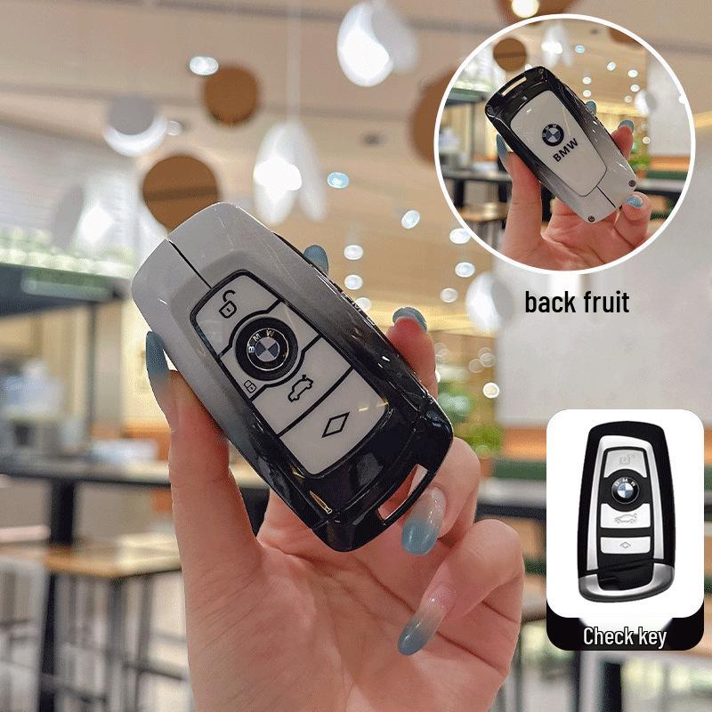 

Compatible BMW Key Case for 3, 5, 7 Series, X1, X3, X5, X6, X7, Z4, M3 - Car Bag & Buckle.