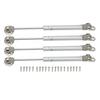 4 Conjunto 10in Amortecedores a Gás Molas a Gás Suportes de Elevação 100N/22.5LB Amortecedores a Gás para RV Iate