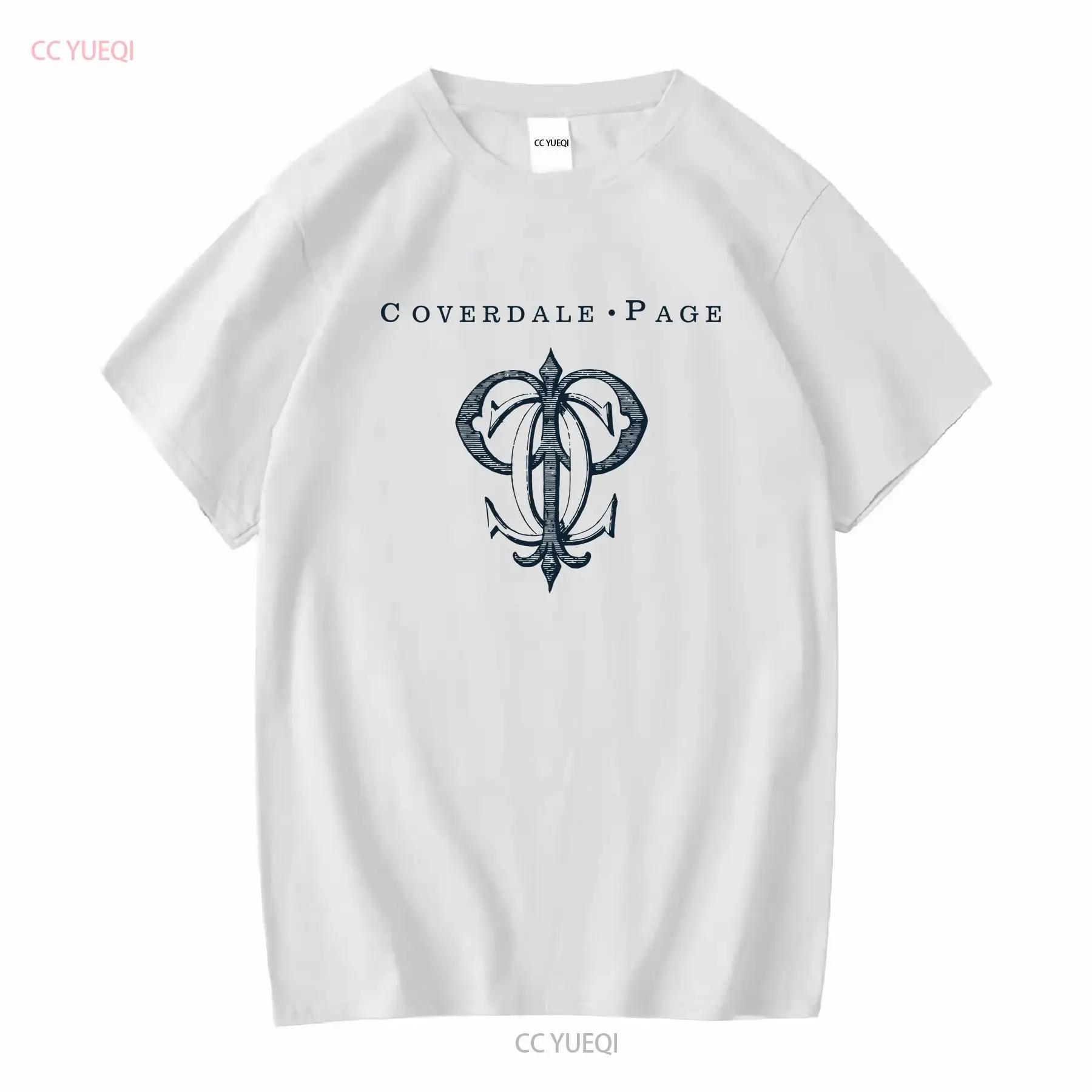 Coverdale Page T Shirt Japan Tour 1993 Sizes S XXL New long or short sleeves vintage Washed Stretched Versatile homme Stylish S разноцветный
