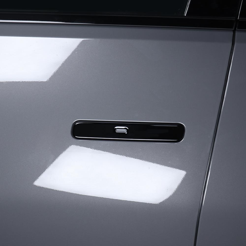 For Kia EV3 2024 2025 Auto Bright Black ABS Front Row Rear Row Exterior Door Handles Cover Trim Accessories LHD/RHDGood Product
