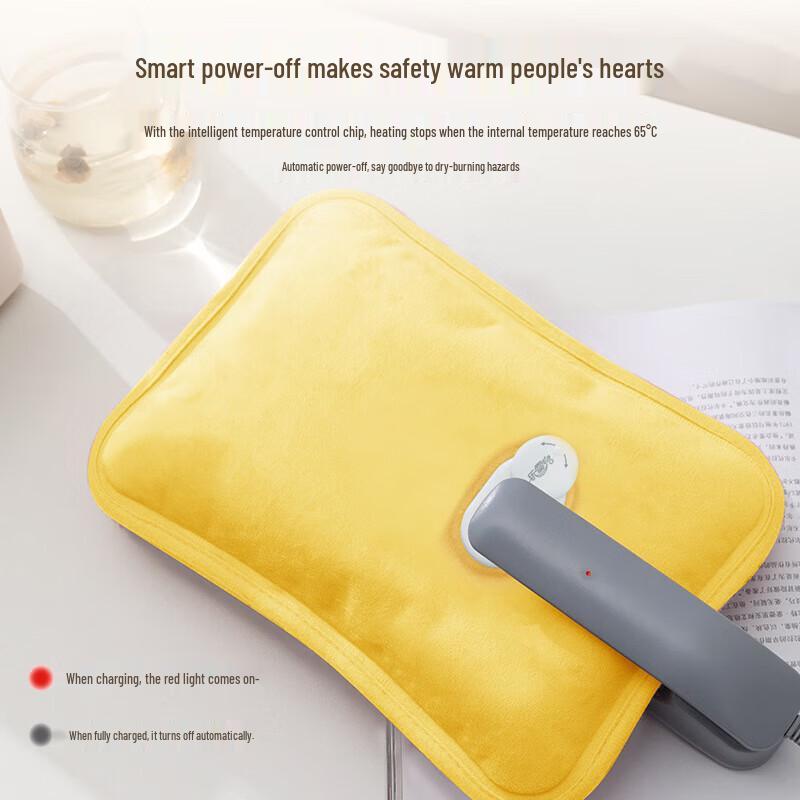 Lexueer Cartoon Plush Electric Hot Water Bottle