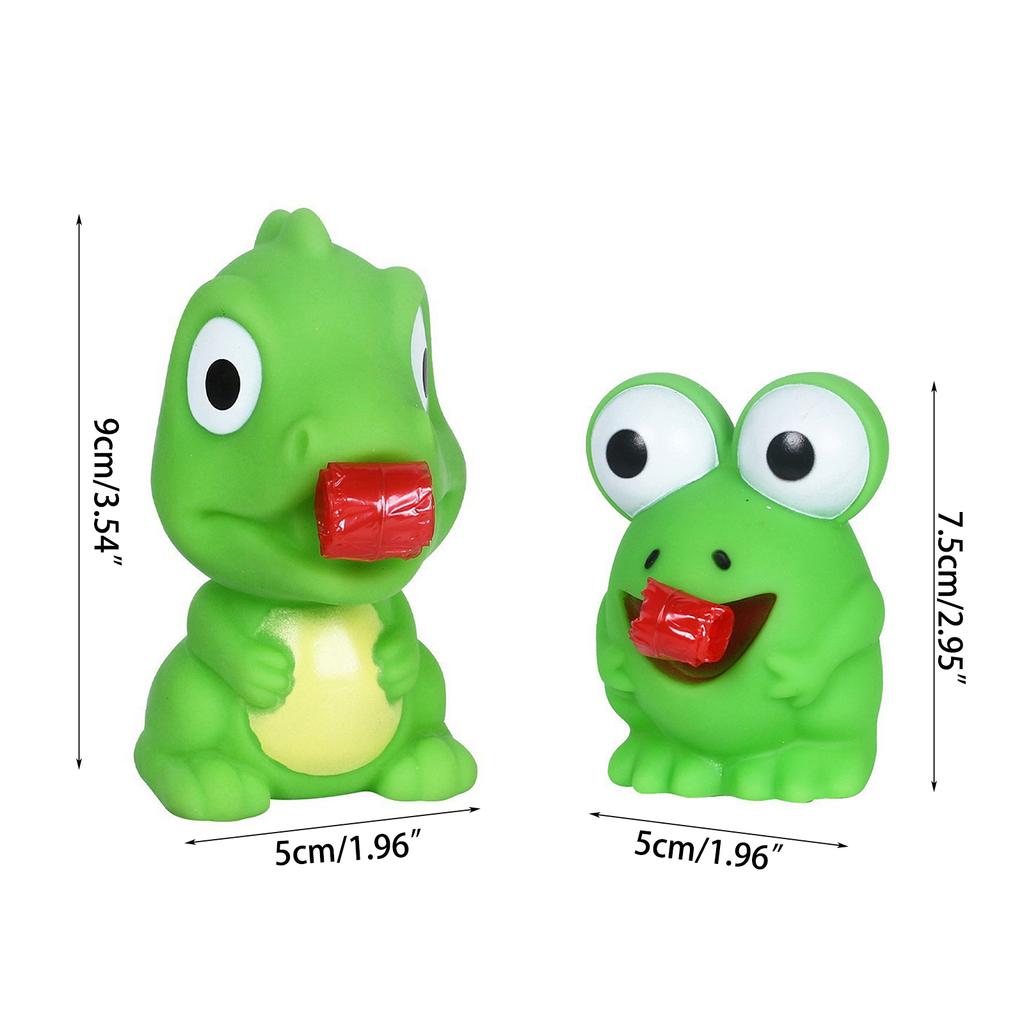 Dino-/Froschform Spielzeug mit einziehbarer Zunge Squeeze Stressabbau Spielzeug Lustige Fidgets Langsam aufsteigendes Spielzeug Kindergeschenk