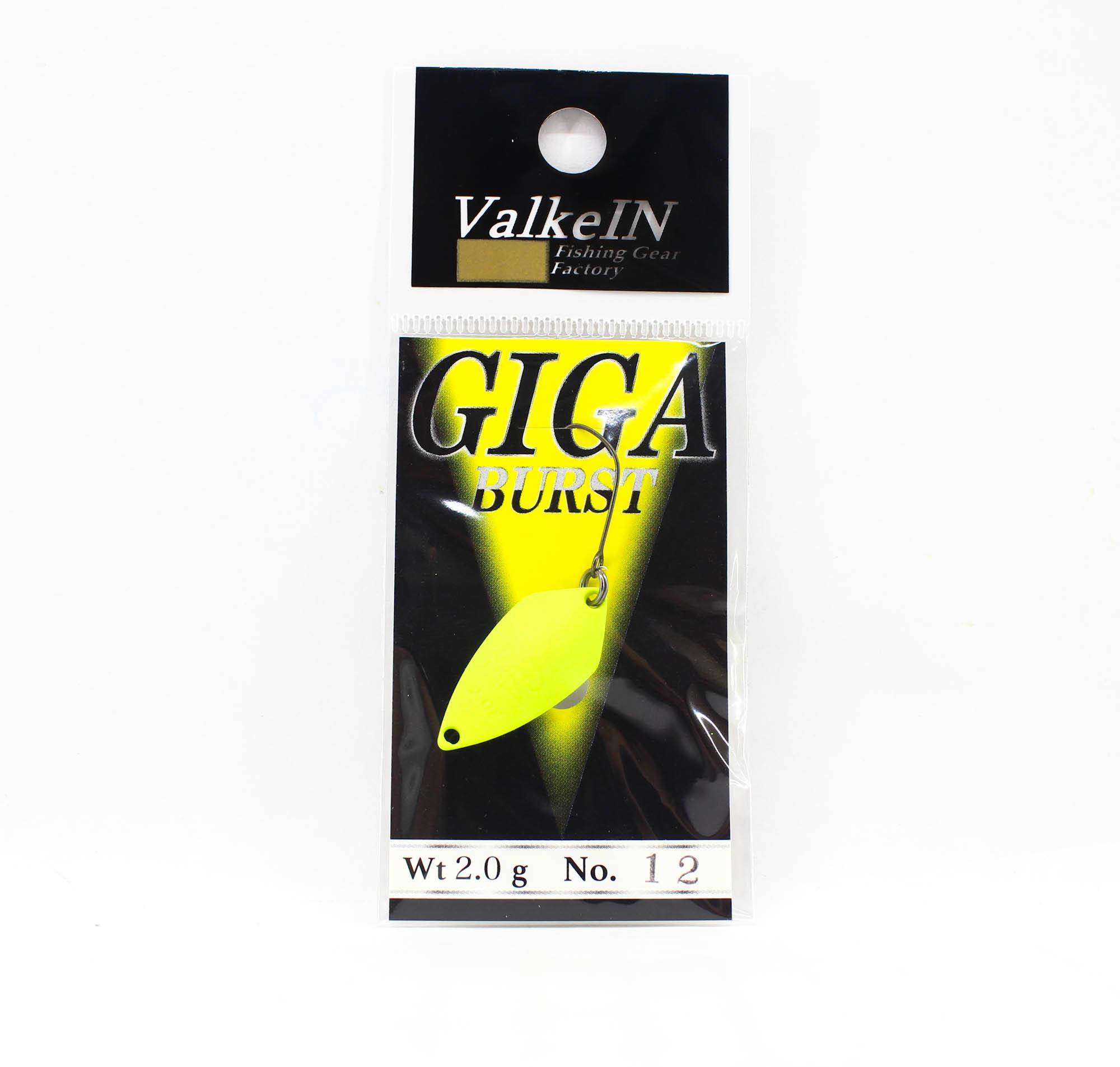 

Valkein Spoon Giga Burst 2,0 грамма Тонущая приманка №12 (9676)
