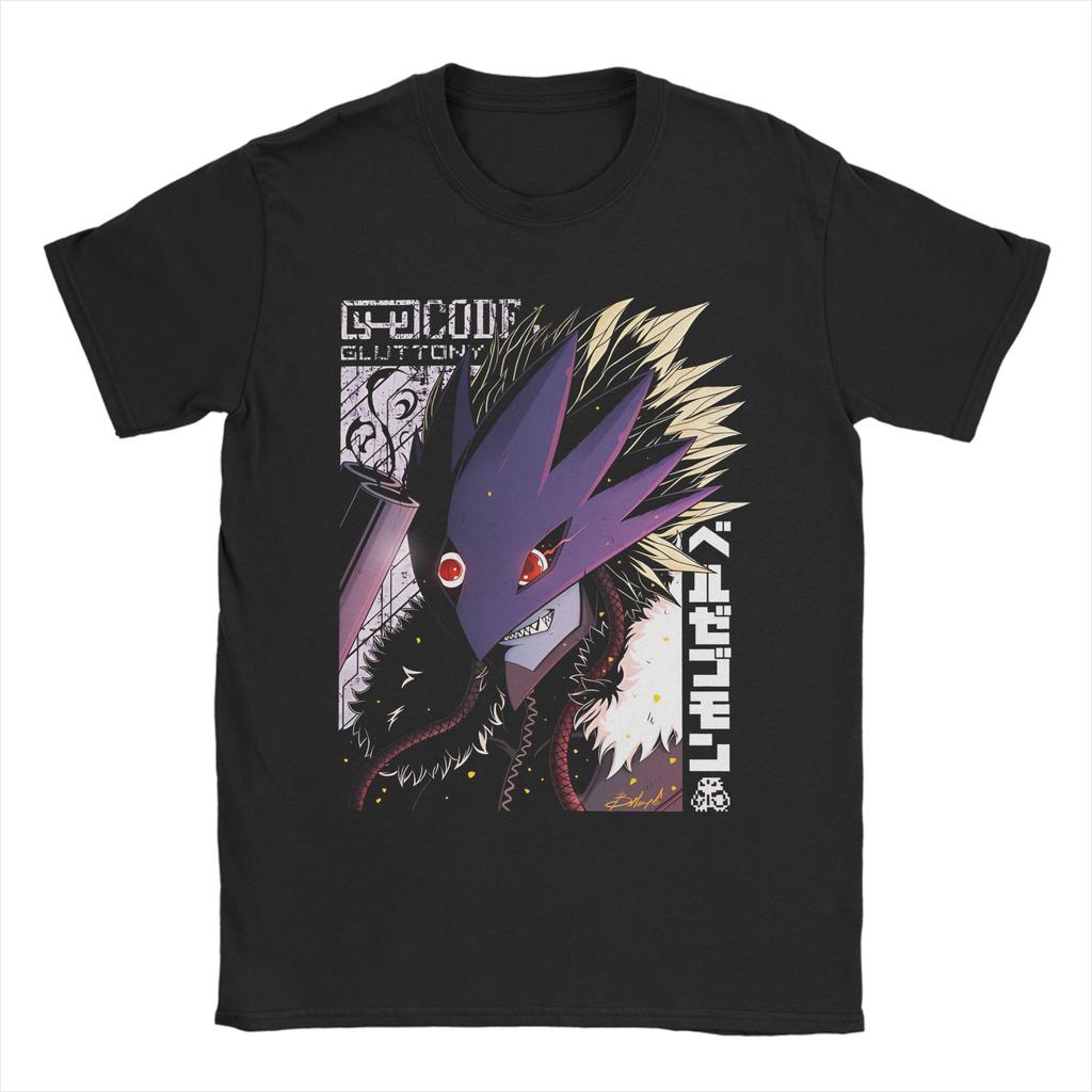 Digimon Digit-allies T-Shirt for Men Women  Vintage Cotton Tee Shirt Crew Neck Short Sleeve T Shirts New Arrival Tops