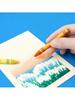 6/8/12/24Pcs Children's Art Painting Colored Crayons, Oil Pastels, Children's Non-Messy Hand Art Supplies for Kindergarten