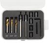 13 Piece Welding Slag Remover Drill Bits For Metal Fabrication Heat Treated Long Lasting Lightweight Professional Workshop Use