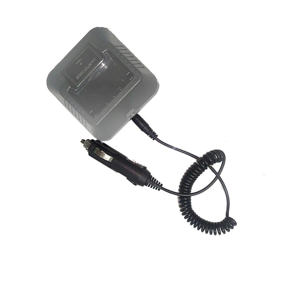 Car Charger For The Baofeng Uv-5R/B5 Desk Stand