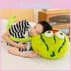 Plush Ugly Watermelon Toy Stuffed Fruit Doll Kids Collectors Gift Decoration